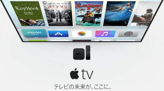Apple TV を利用してNetflixの動画を楽しむ