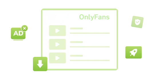複数のOnlyFans動画を高速でまとめてダウンロード可能