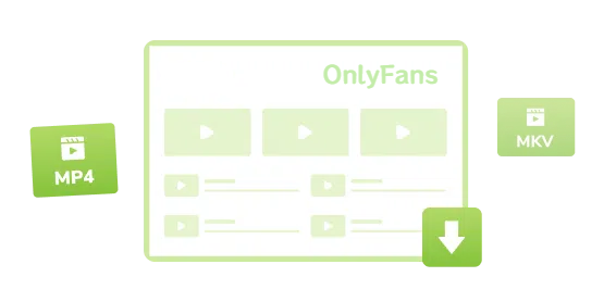 多くのデバイスで再生可能なMP4/MKV形式でOnlyFansの動画を保存